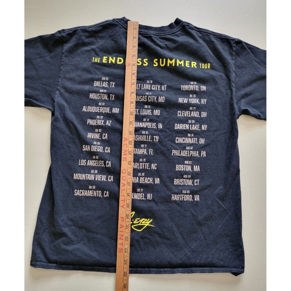 G-Eazy The Endless Summer Tour T-Shirt Black Sz Medium Pre-owned - Picture 6 of 8